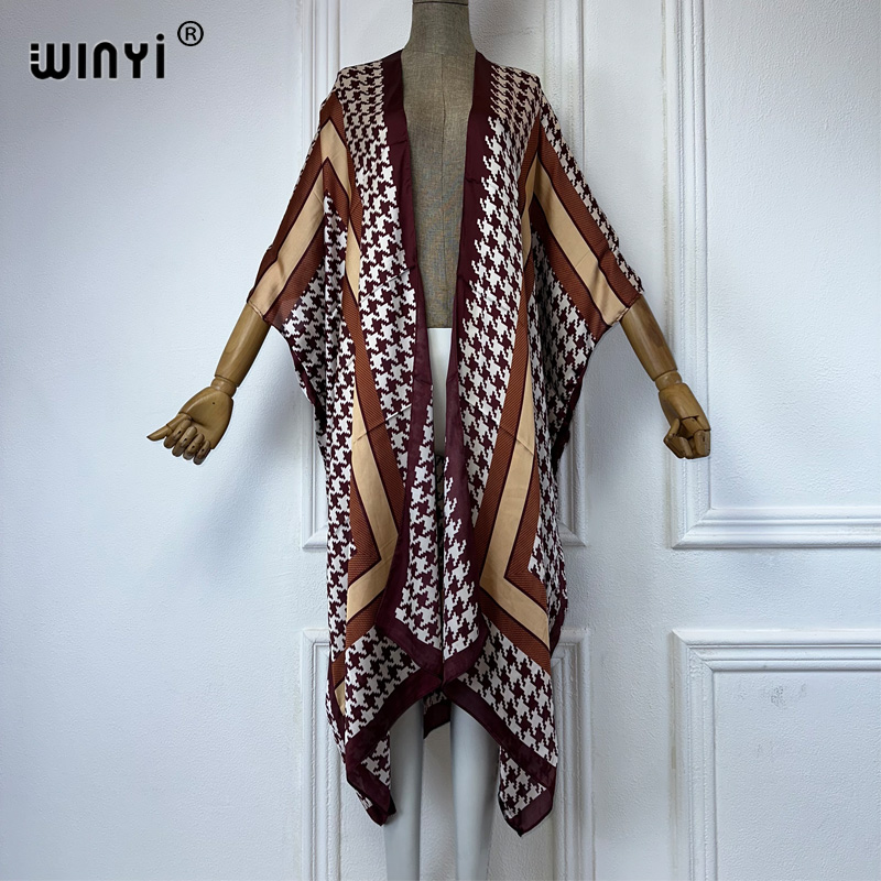 Young Women'S Formal Wear - WINYI Women Bohemian Print Elegant Maxi