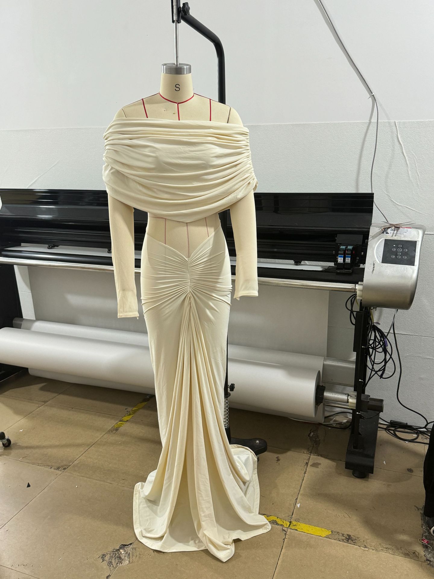 Beige Women Prom Dress Sexy Of - Women'S Formal Wear Wedding Guest review and price