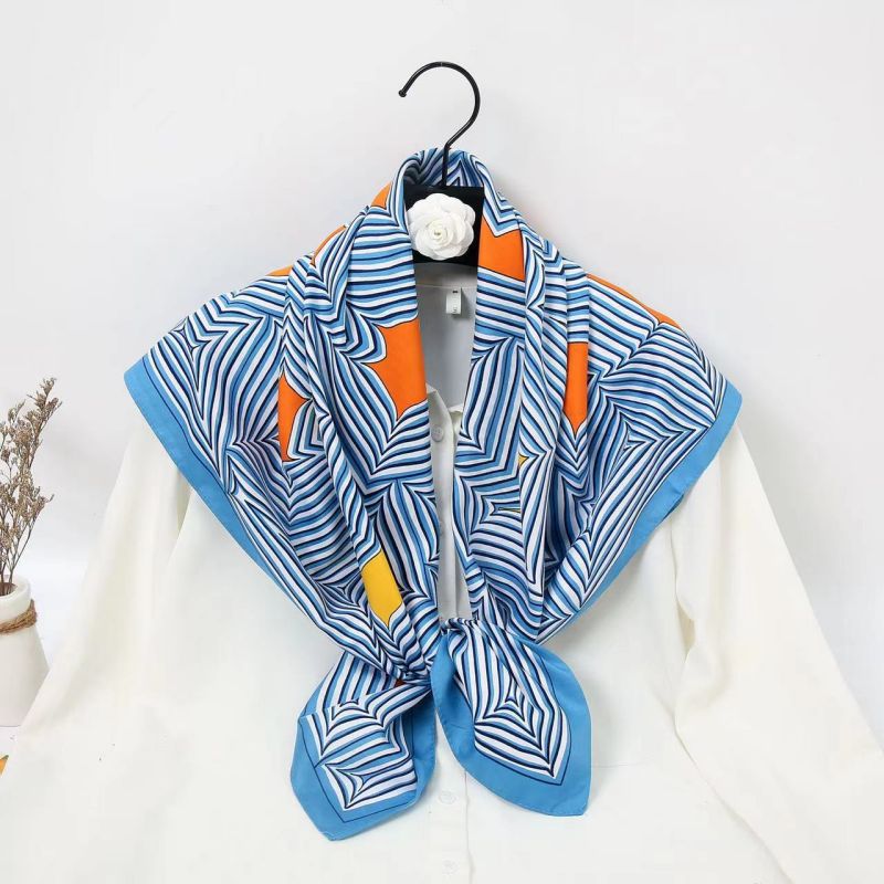 90cm Square Scarf High Quality - Scarf Silk Neck review and price
