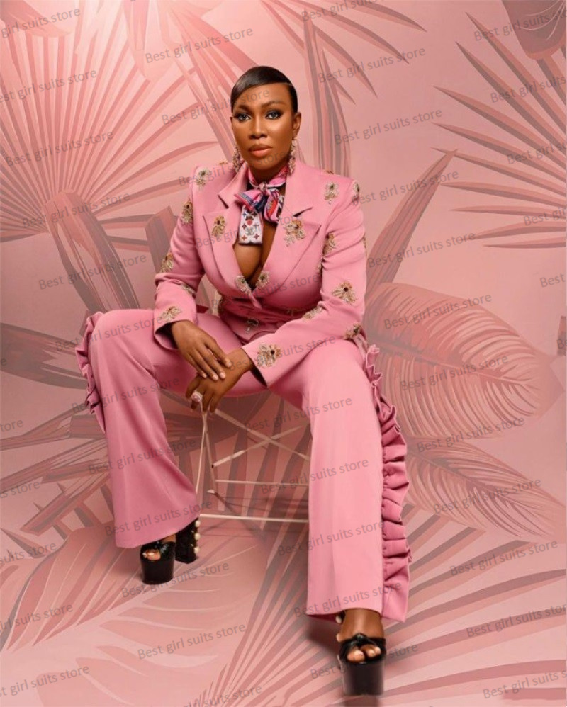 Pink Wedding Women Suit Set Bl - Women'S Formal Wear Wedding Guest review and price