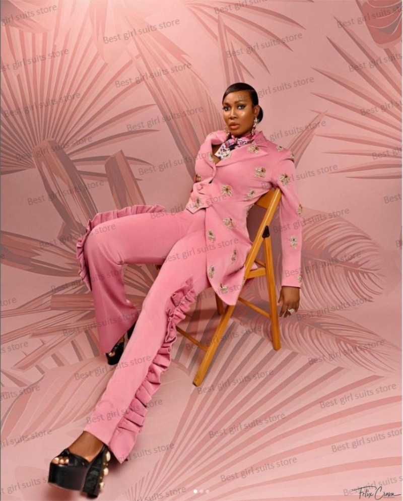 Pink Wedding Women Suit Set Bl - Women'S Formal Wear Wedding Guest review and price