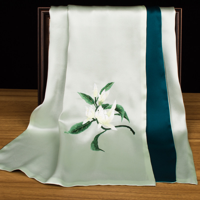 Pure Silk Suzhou Embroidery Sc - Scarf Silk Neck review and price