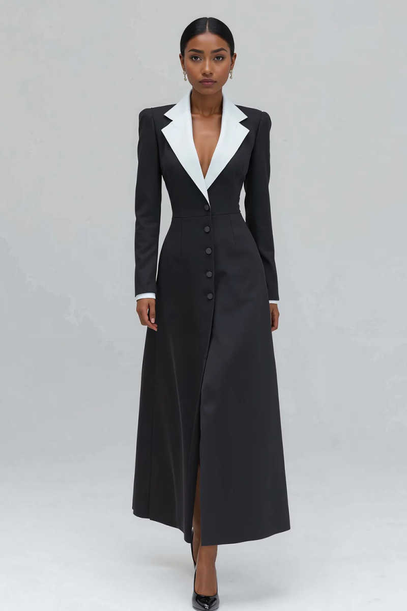 A Line Women Long Blazer Jacke - Women'S Formal Wear Wedding Guest review and price