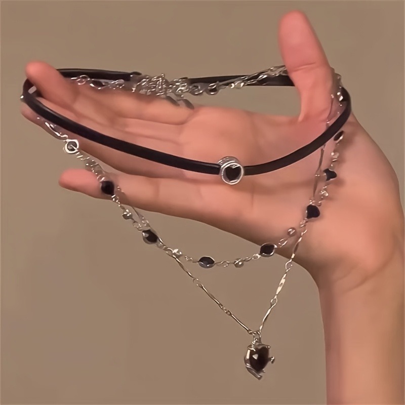 Gothic Layered Heart-shaped Ne - Women'S Gothic Formal Wear review and price