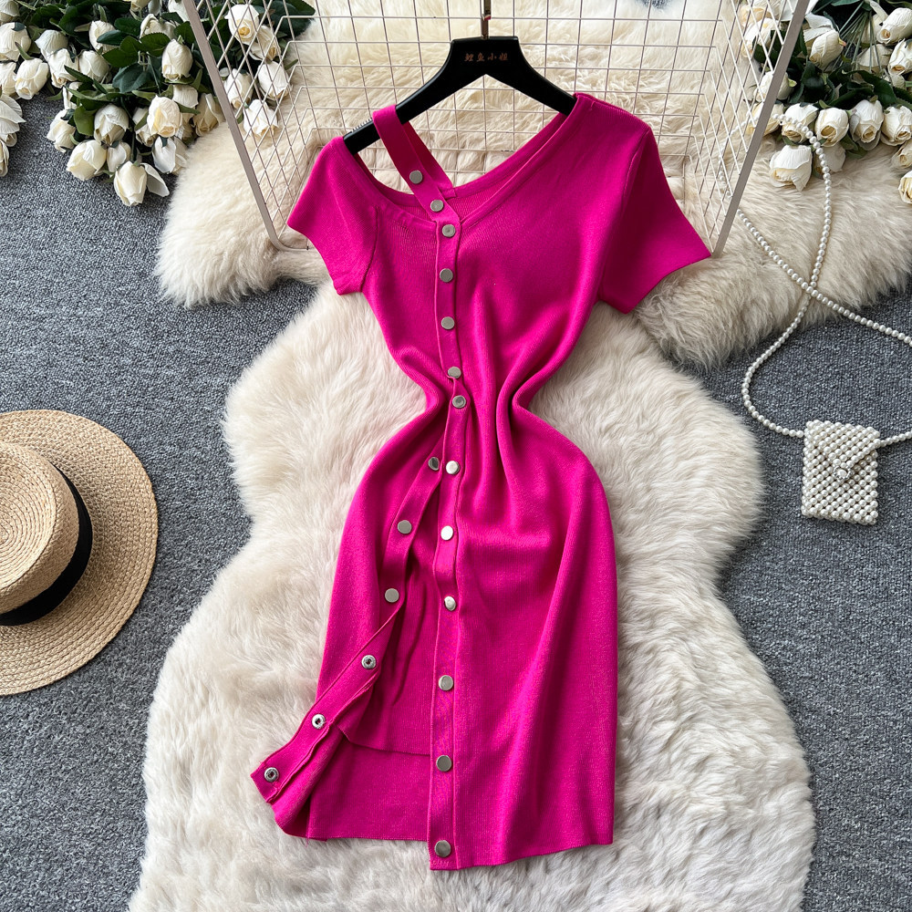 Dress Women Mid Length Dresses - Wrap Dress Work review and price