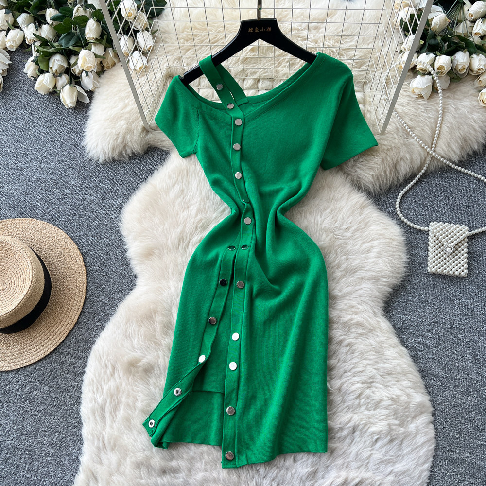 Dress Women Mid Length Dresses - Wrap Dress Work review and price