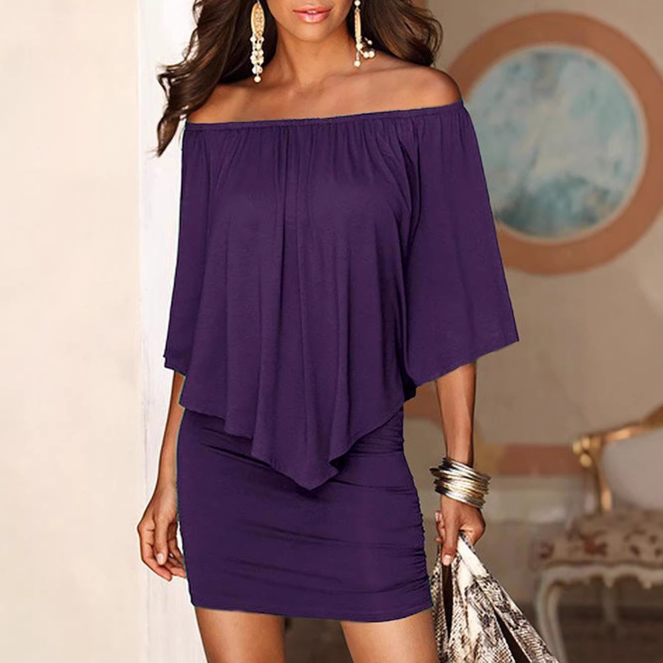 Dress Women Short Dresses Vest - Wrap Dress Work review and price