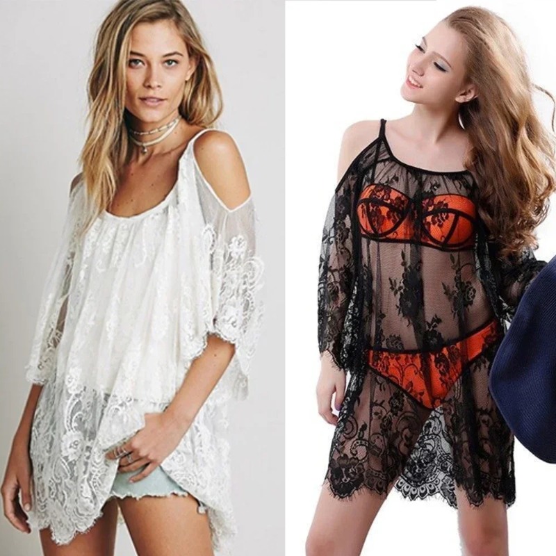 Women Sexy Lace Crochet Cover  - Young Women'S Formal Wear review and price