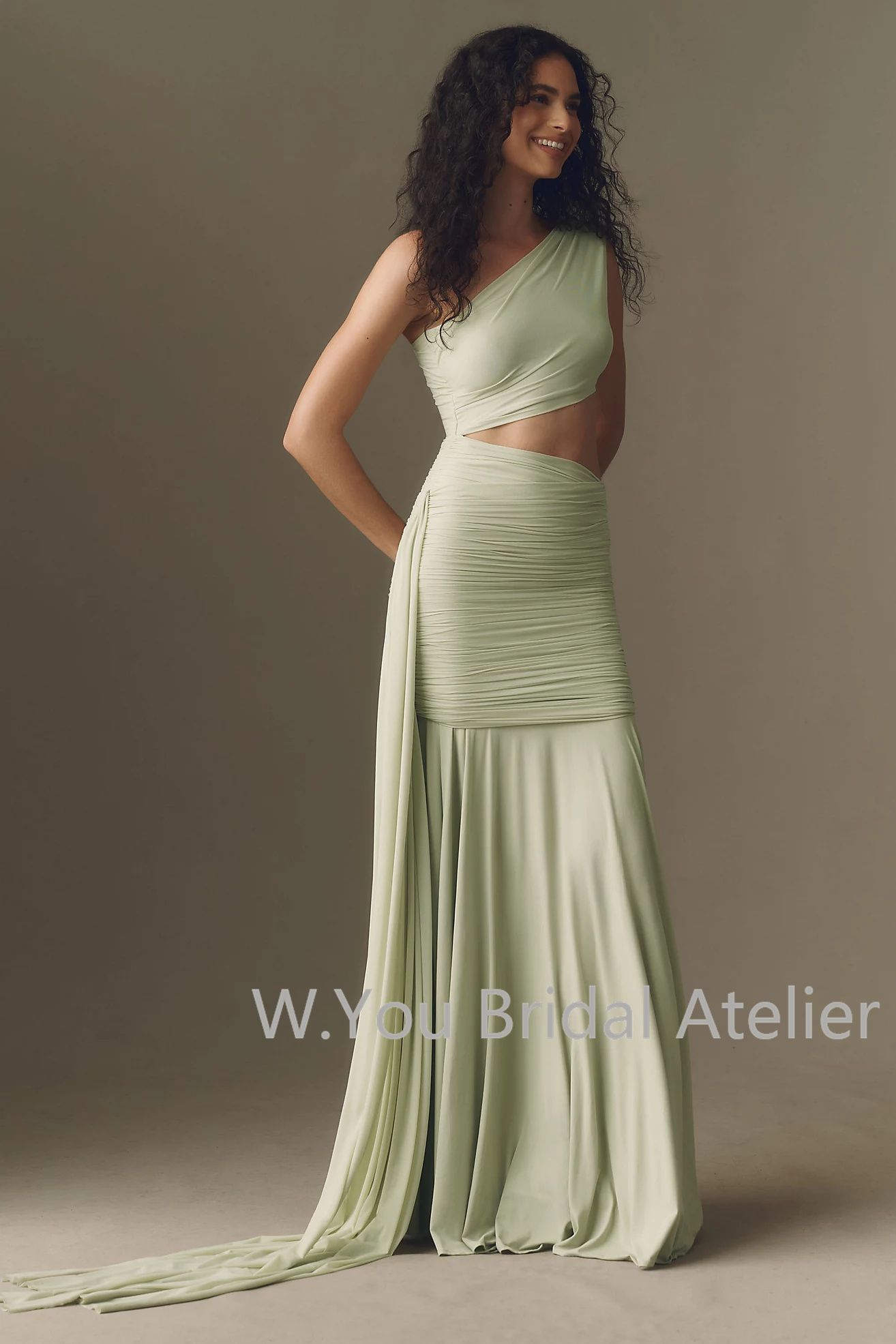 Evening Dresses One Shoulder M - Women'S Formal Wear Wedding Guest review and price