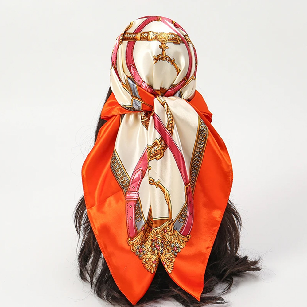 Fashion Scarves 90*90cm Women  - Scarf Silk Neck review and price