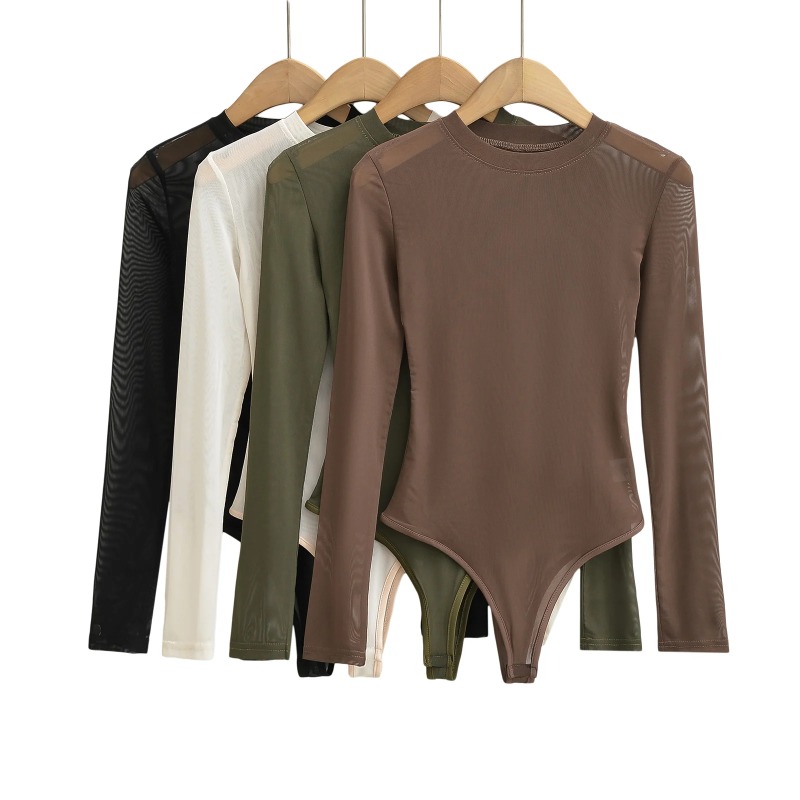 Mesh Crewneck Long Sleeve Wome - Women'S Formal Wear Jumpsuit review and price