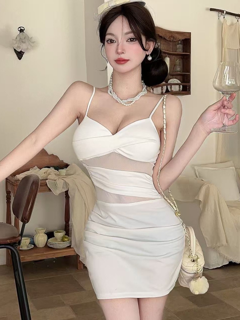 Sexy Transparent Work Dress Ni - Wrap Dress Work review and price