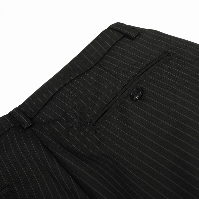 Men's Pinstripe Wide Leg Dress - Tailored Trouser Wide review and price