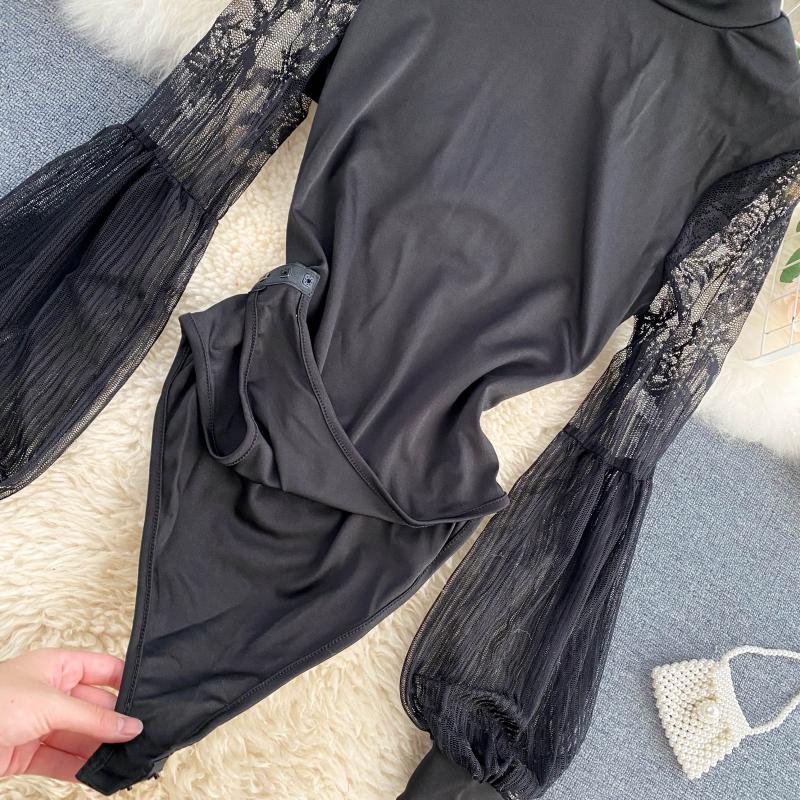 Sexy Lantern Long Sleeve High  - Women'S Formal Wear Jumpsuit review and price