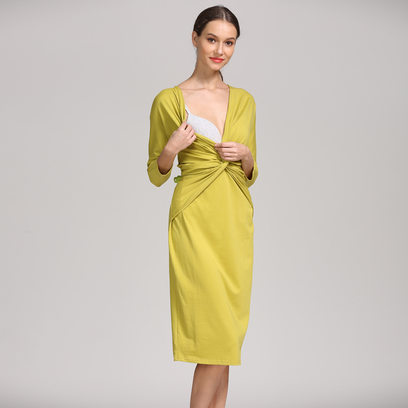Twist Front Wrap Nursing Mater - Wrap Dress Work review and price